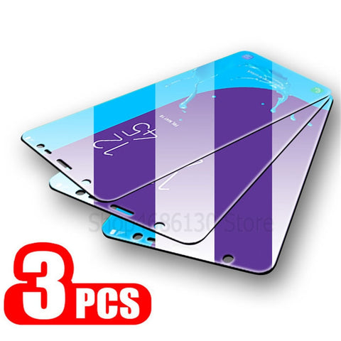 Protective Glass for Samsung Galaxy A7 A9 2018 J6 A6 A8 J4 Plus Screen Protector 9H 2.5D Tempered Glass for Samsung J6 2018