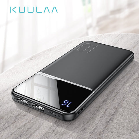 Portable Charging PowerBank 10000 mAh USB PoverBank External Battery Charger For Xiaomi Mi 9 8 iPhone